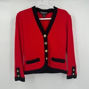 Pauline‎ Collection Womens Cardigan Jacket Size S Old Money Classic Preppy
